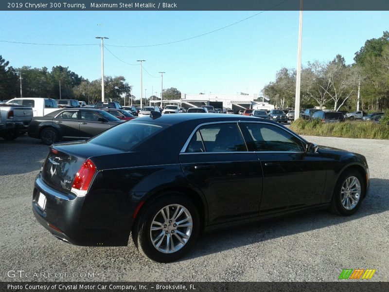 Maximum Steel Metallic / Black 2019 Chrysler 300 Touring