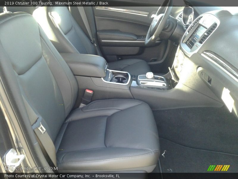 Maximum Steel Metallic / Black 2019 Chrysler 300 Touring