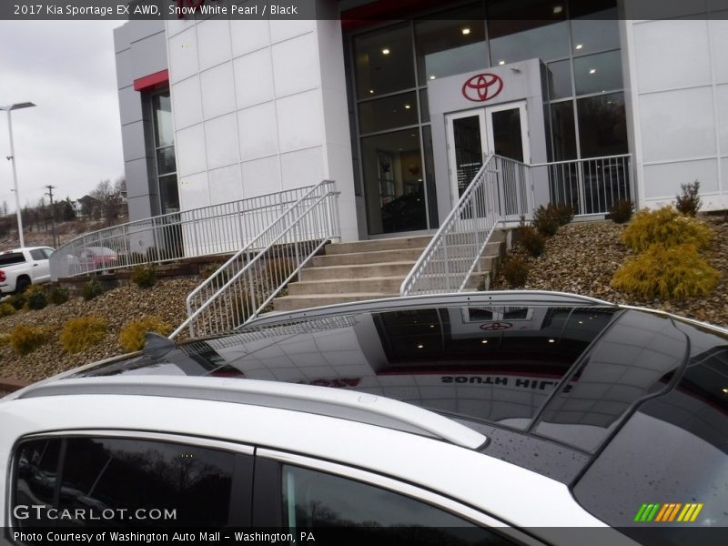Snow White Pearl / Black 2017 Kia Sportage EX AWD