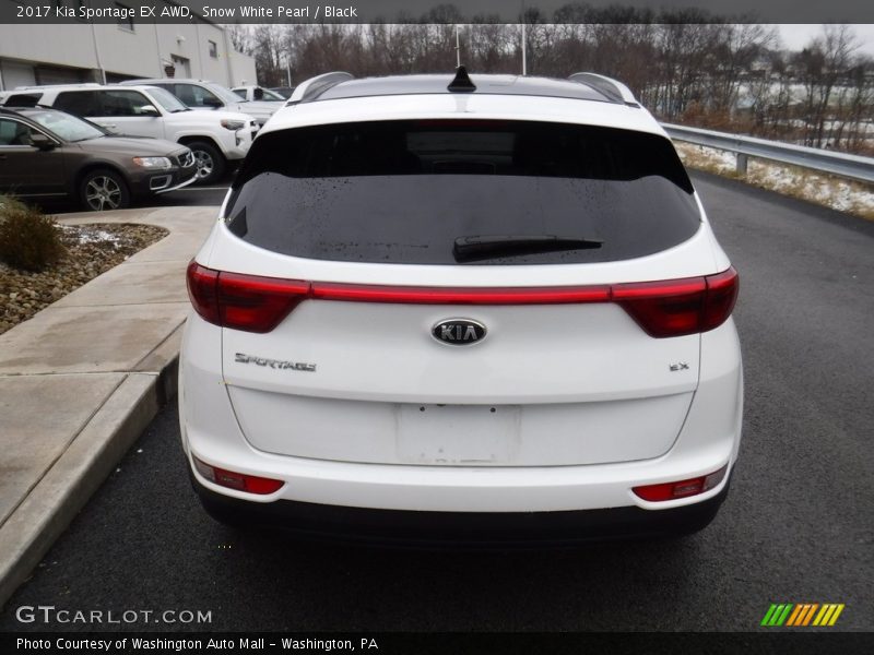 Snow White Pearl / Black 2017 Kia Sportage EX AWD