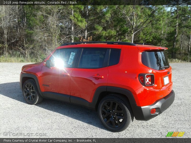 Colorado Red / Black 2018 Jeep Renegade Altitude