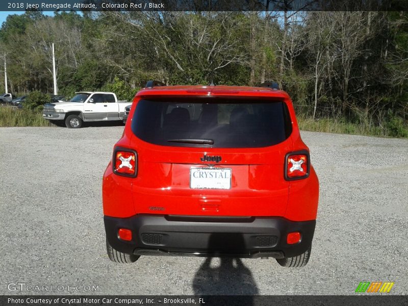 Colorado Red / Black 2018 Jeep Renegade Altitude