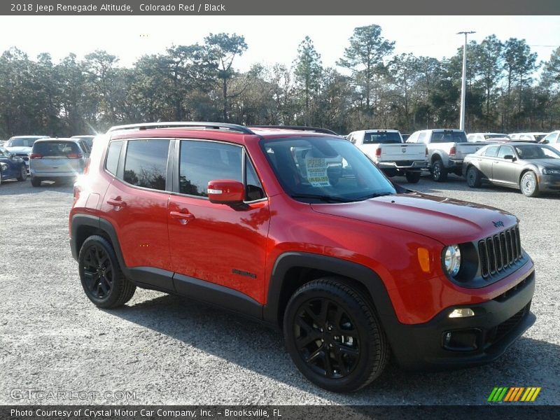 Colorado Red / Black 2018 Jeep Renegade Altitude