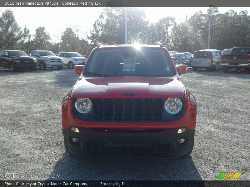 Colorado Red / Black 2018 Jeep Renegade Altitude