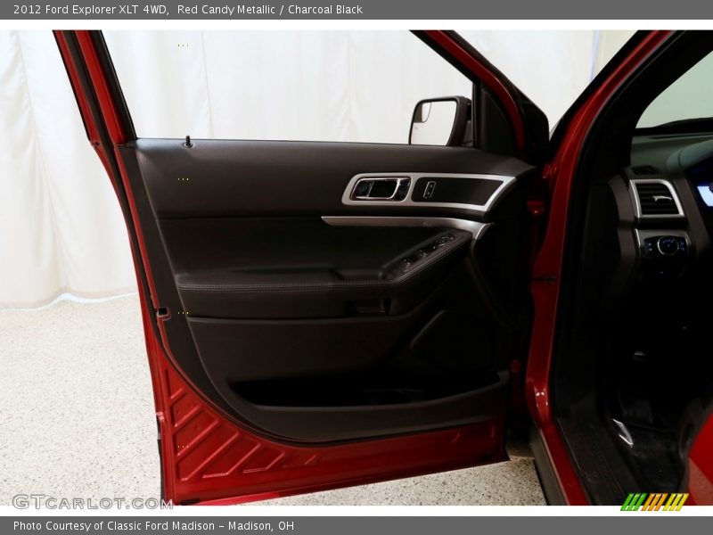 Red Candy Metallic / Charcoal Black 2012 Ford Explorer XLT 4WD