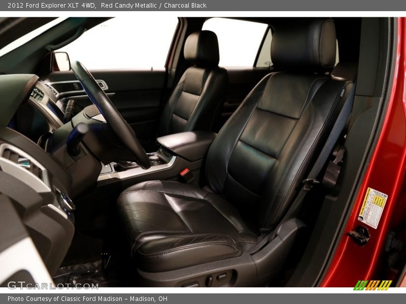 Red Candy Metallic / Charcoal Black 2012 Ford Explorer XLT 4WD