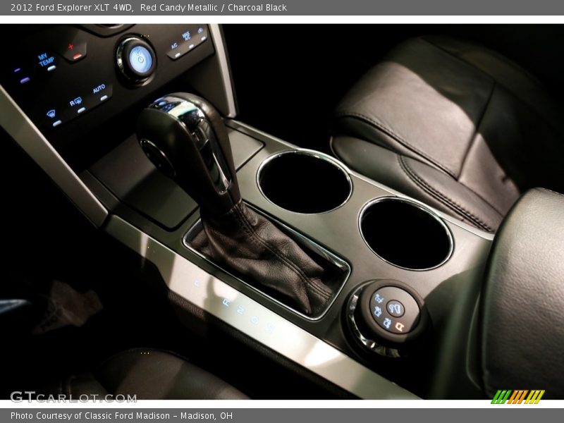 Red Candy Metallic / Charcoal Black 2012 Ford Explorer XLT 4WD