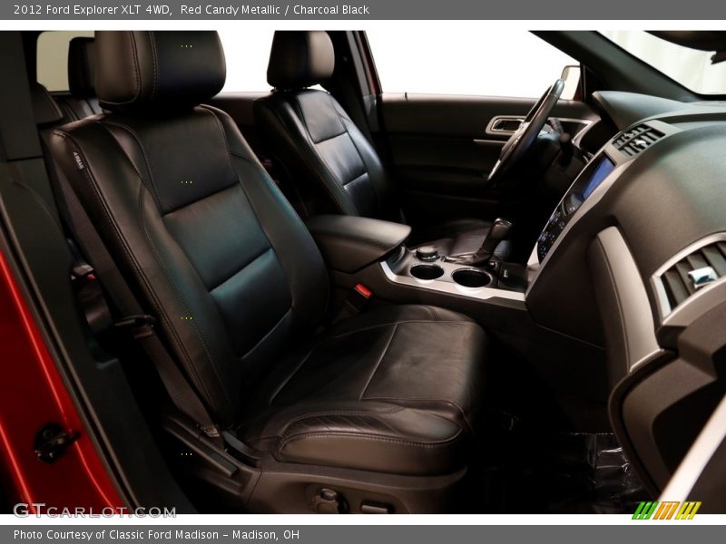 Red Candy Metallic / Charcoal Black 2012 Ford Explorer XLT 4WD