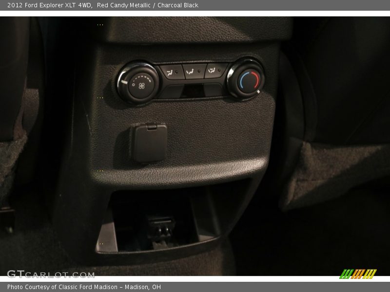 Red Candy Metallic / Charcoal Black 2012 Ford Explorer XLT 4WD