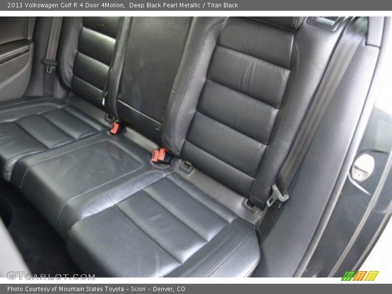 Deep Black Pearl Metallic / Titan Black 2013 Volkswagen Golf R 4 Door 4Motion