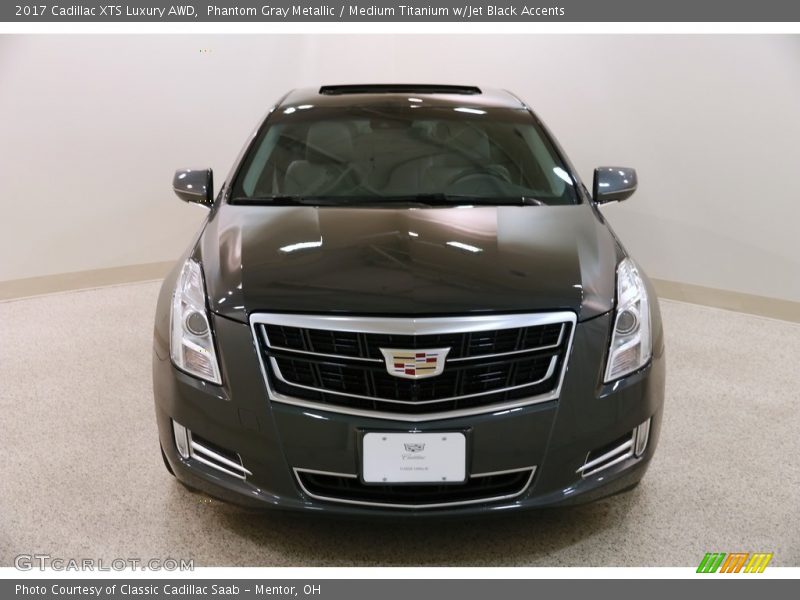 Phantom Gray Metallic / Medium Titanium w/Jet Black Accents 2017 Cadillac XTS Luxury AWD