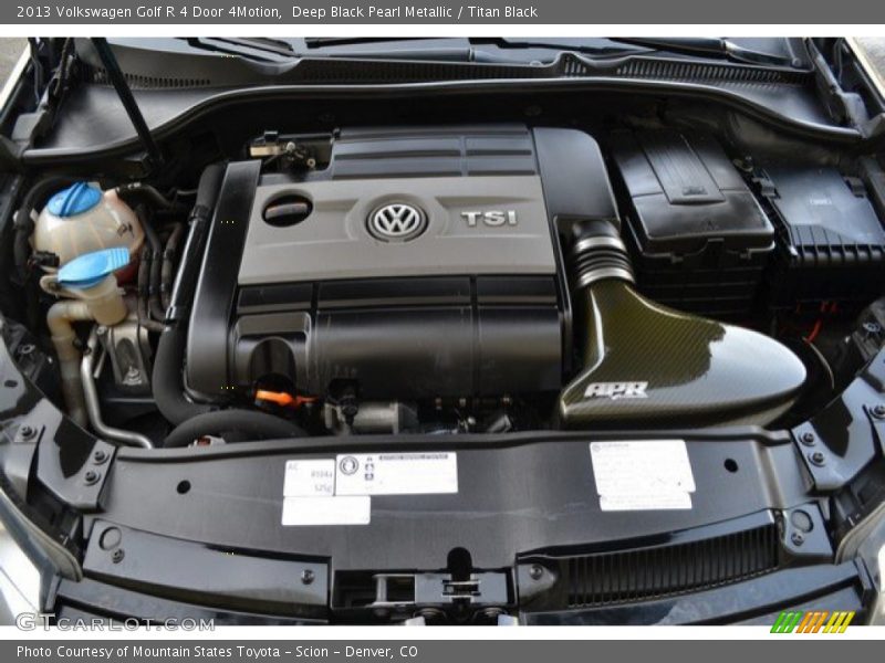 Deep Black Pearl Metallic / Titan Black 2013 Volkswagen Golf R 4 Door 4Motion