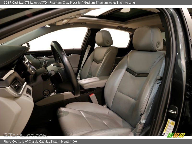 Phantom Gray Metallic / Medium Titanium w/Jet Black Accents 2017 Cadillac XTS Luxury AWD
