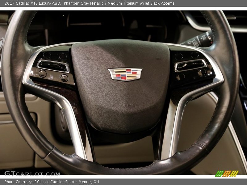 Phantom Gray Metallic / Medium Titanium w/Jet Black Accents 2017 Cadillac XTS Luxury AWD