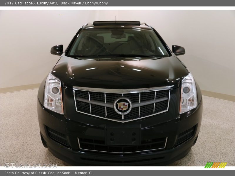 Black Raven / Ebony/Ebony 2012 Cadillac SRX Luxury AWD