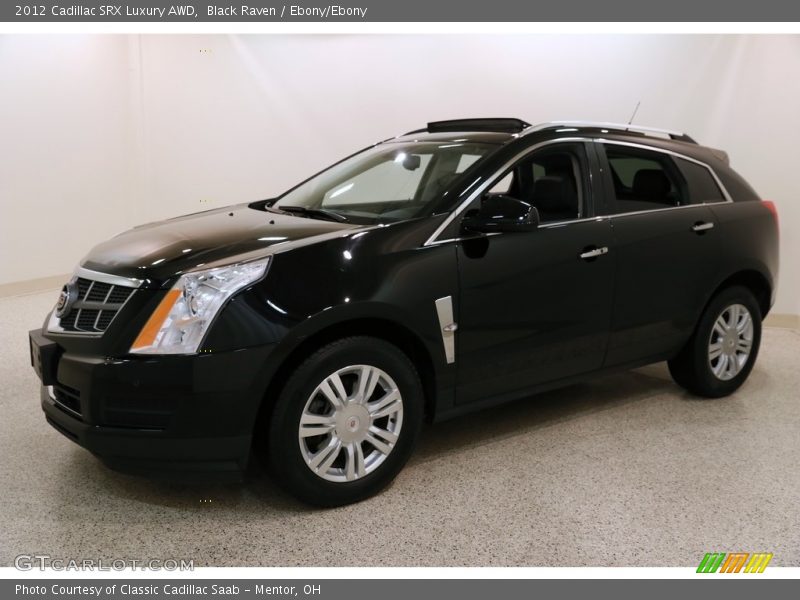 Black Raven / Ebony/Ebony 2012 Cadillac SRX Luxury AWD