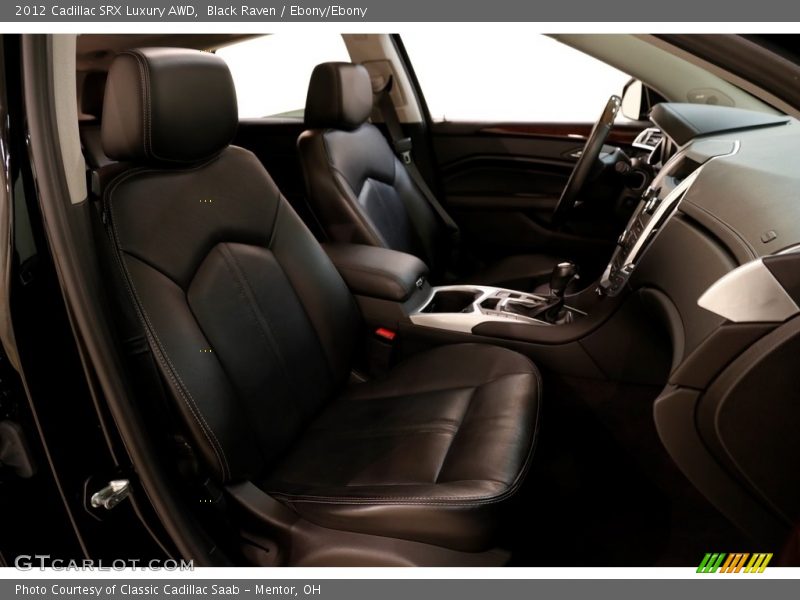 Black Raven / Ebony/Ebony 2012 Cadillac SRX Luxury AWD