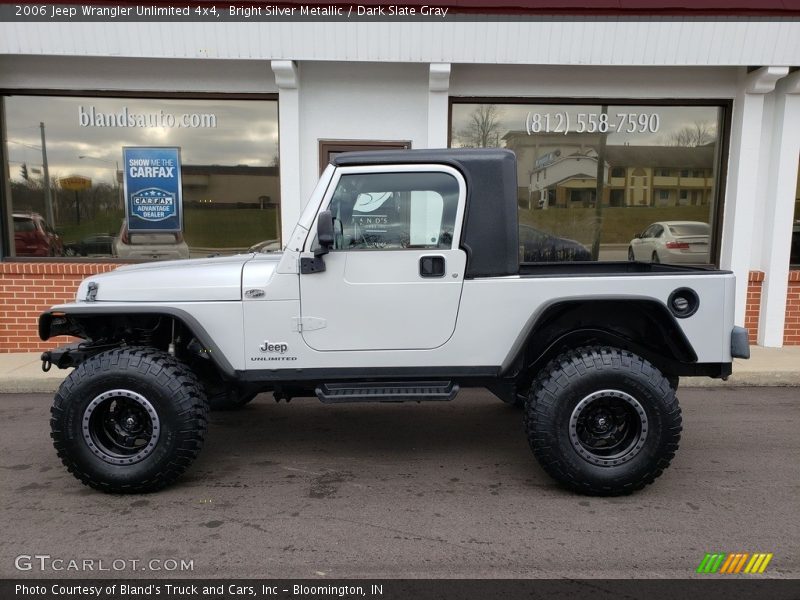 Bright Silver Metallic / Dark Slate Gray 2006 Jeep Wrangler Unlimited 4x4