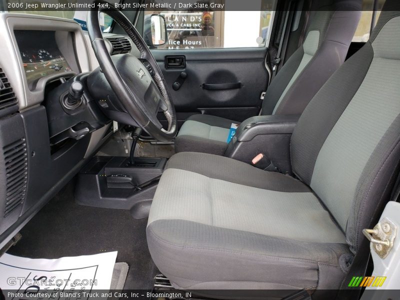 Bright Silver Metallic / Dark Slate Gray 2006 Jeep Wrangler Unlimited 4x4