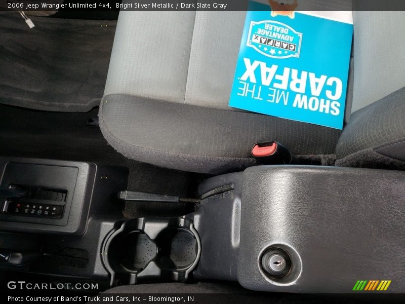 Bright Silver Metallic / Dark Slate Gray 2006 Jeep Wrangler Unlimited 4x4