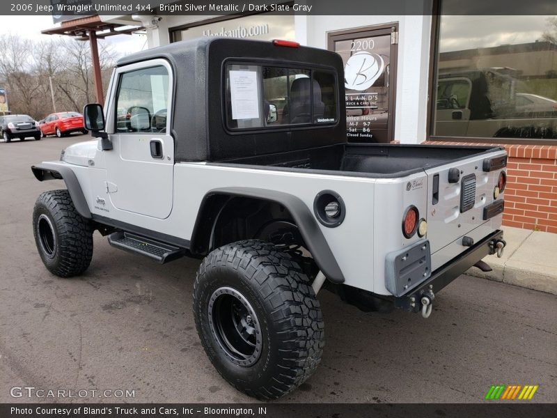 Bright Silver Metallic / Dark Slate Gray 2006 Jeep Wrangler Unlimited 4x4