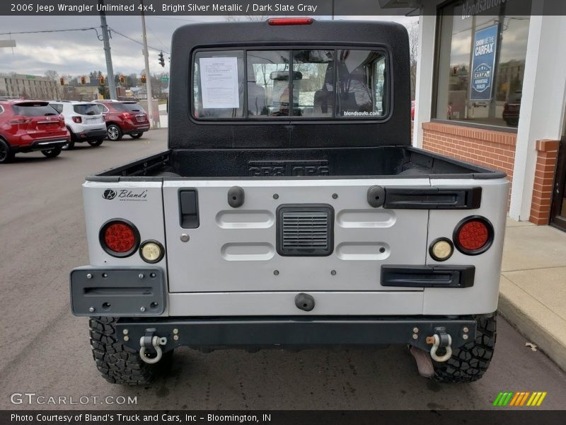 Bright Silver Metallic / Dark Slate Gray 2006 Jeep Wrangler Unlimited 4x4