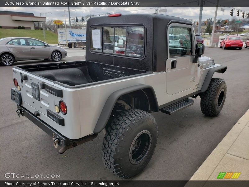 Bright Silver Metallic / Dark Slate Gray 2006 Jeep Wrangler Unlimited 4x4