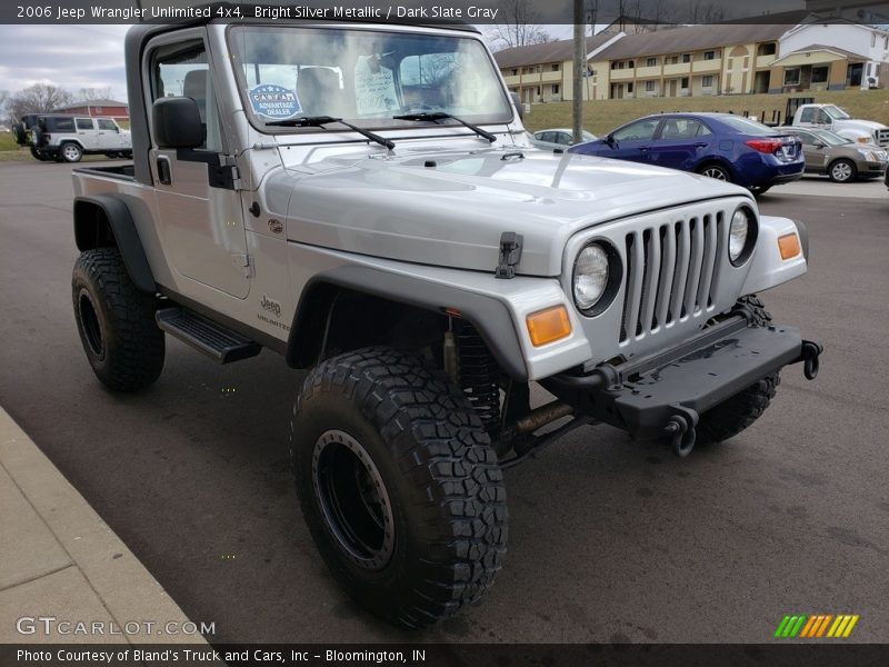 Bright Silver Metallic / Dark Slate Gray 2006 Jeep Wrangler Unlimited 4x4