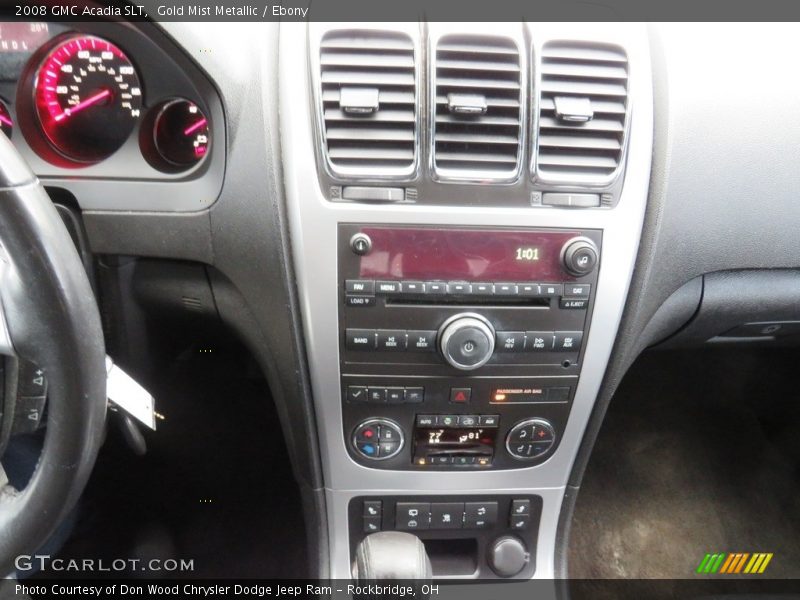 Gold Mist Metallic / Ebony 2008 GMC Acadia SLT