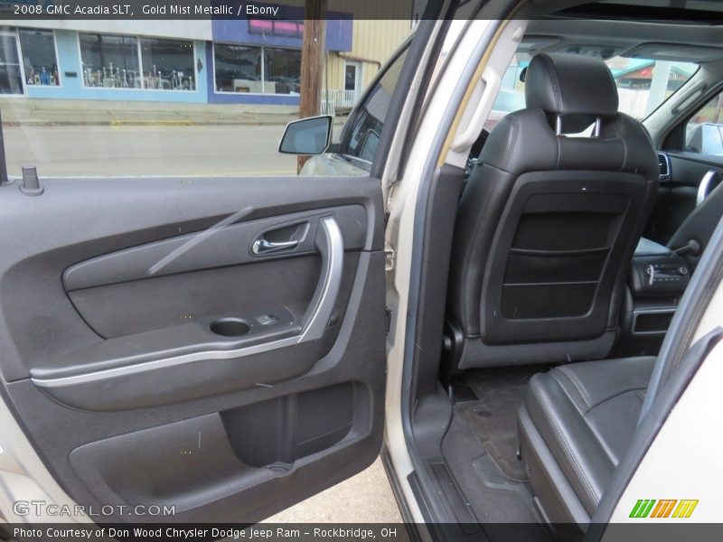 Gold Mist Metallic / Ebony 2008 GMC Acadia SLT