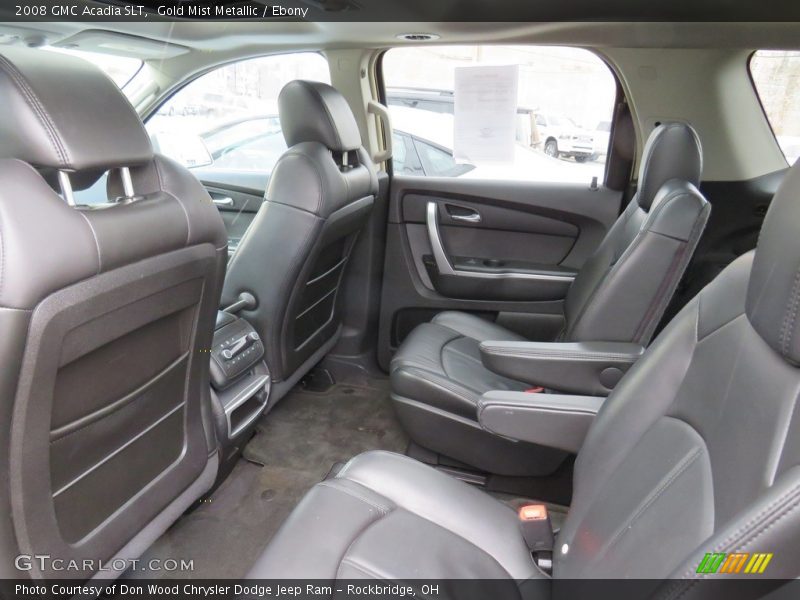 Gold Mist Metallic / Ebony 2008 GMC Acadia SLT