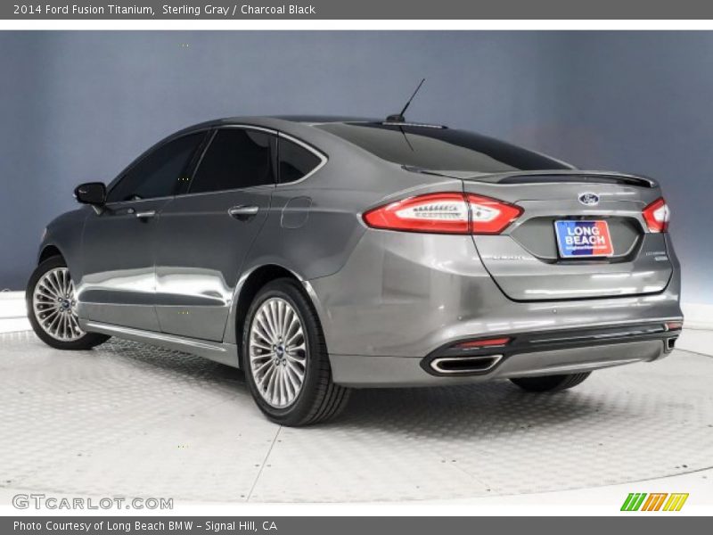 Sterling Gray / Charcoal Black 2014 Ford Fusion Titanium