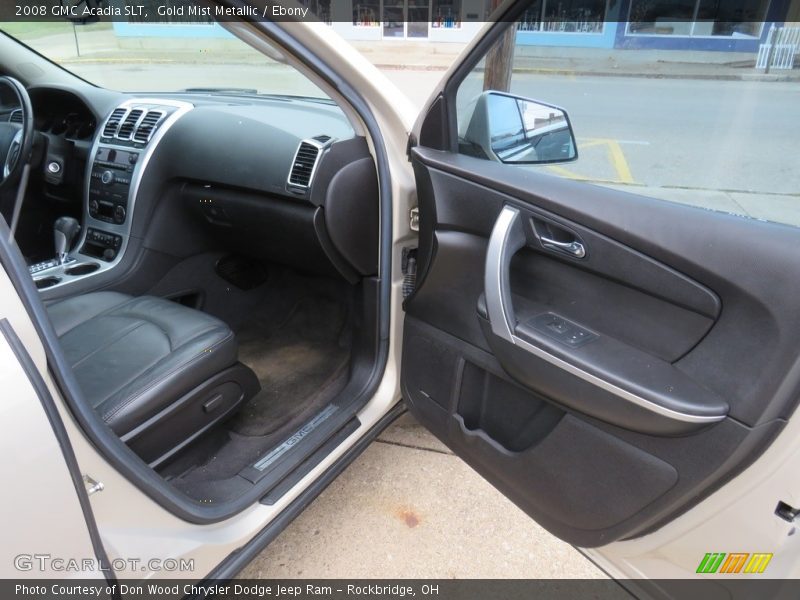 Gold Mist Metallic / Ebony 2008 GMC Acadia SLT