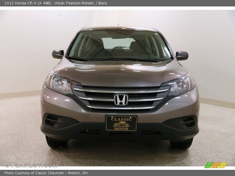 Urban Titanium Metallic / Black 2012 Honda CR-V LX 4WD