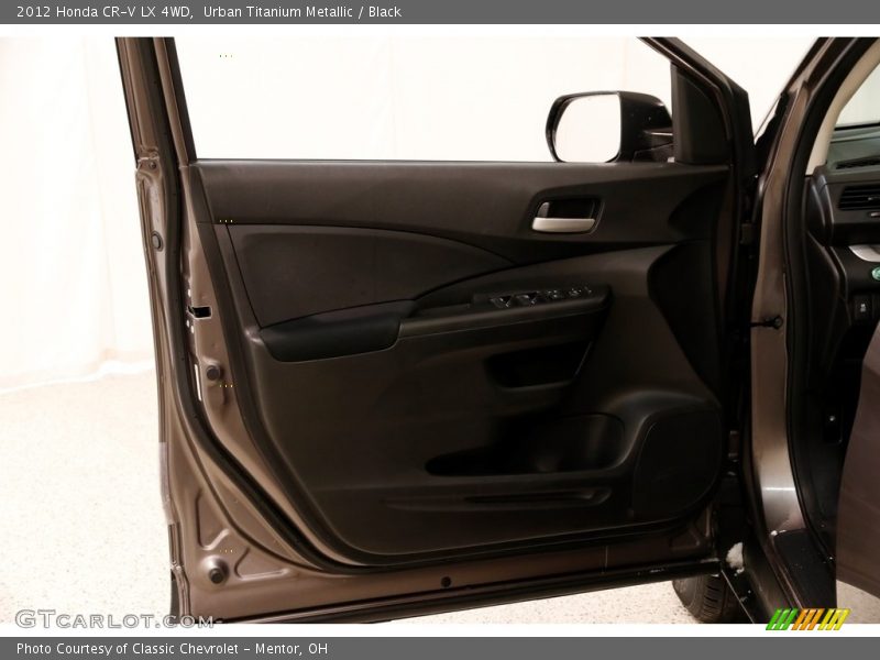 Urban Titanium Metallic / Black 2012 Honda CR-V LX 4WD