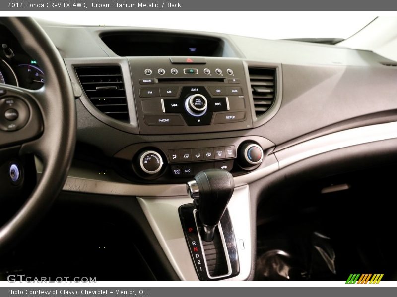 Urban Titanium Metallic / Black 2012 Honda CR-V LX 4WD