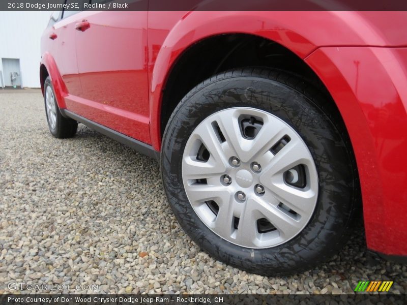 Redline / Black 2018 Dodge Journey SE