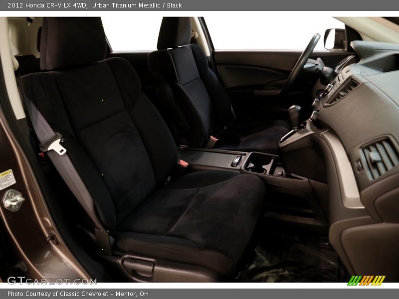 Urban Titanium Metallic / Black 2012 Honda CR-V LX 4WD