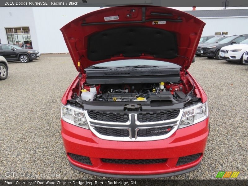 Redline / Black 2018 Dodge Journey SE