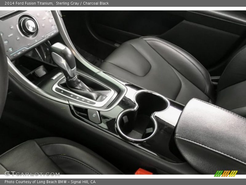 Sterling Gray / Charcoal Black 2014 Ford Fusion Titanium