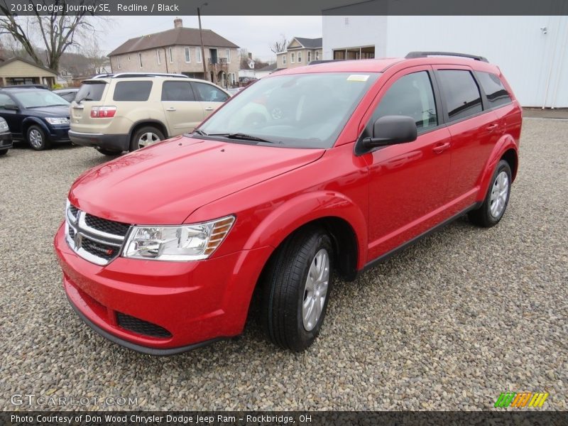 Redline / Black 2018 Dodge Journey SE