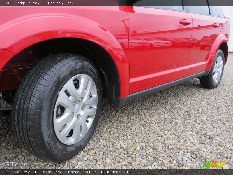 Redline / Black 2018 Dodge Journey SE