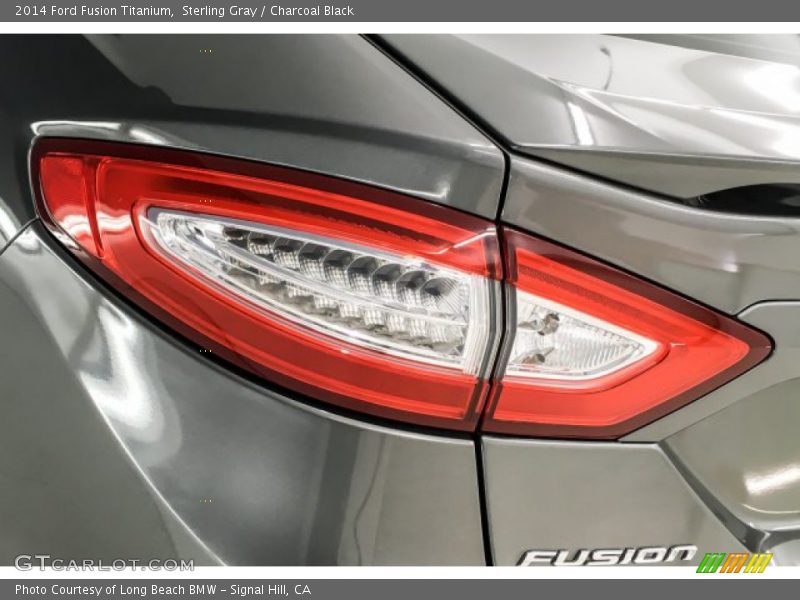 Sterling Gray / Charcoal Black 2014 Ford Fusion Titanium