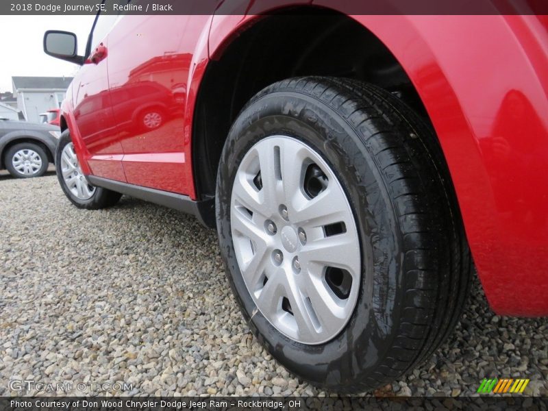 Redline / Black 2018 Dodge Journey SE