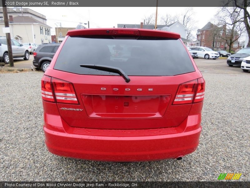 Redline / Black 2018 Dodge Journey SE