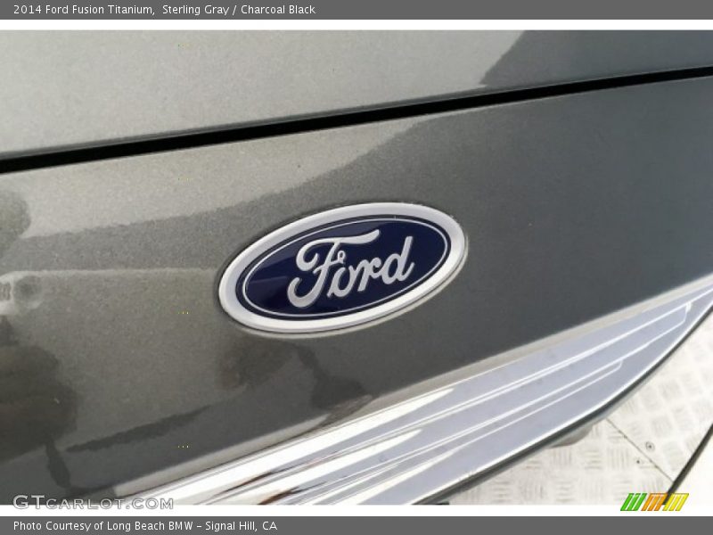 Sterling Gray / Charcoal Black 2014 Ford Fusion Titanium
