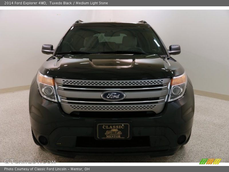 Tuxedo Black / Medium Light Stone 2014 Ford Explorer 4WD