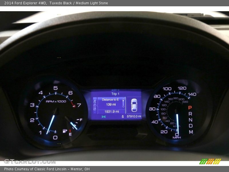 Tuxedo Black / Medium Light Stone 2014 Ford Explorer 4WD