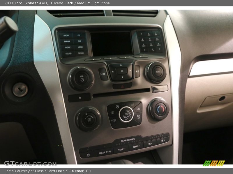 Tuxedo Black / Medium Light Stone 2014 Ford Explorer 4WD