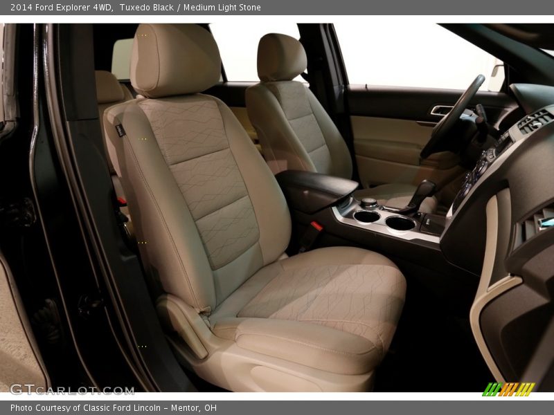 Tuxedo Black / Medium Light Stone 2014 Ford Explorer 4WD